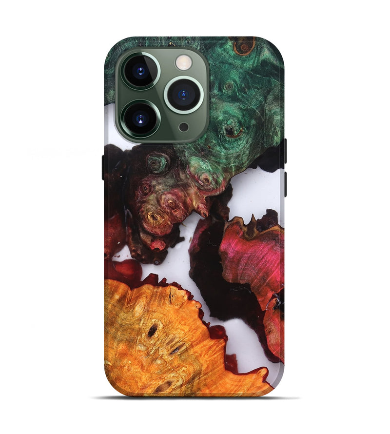 iPhone 13 Pro Wood Live Edge Phone Case - Raul (Clear, 819236)