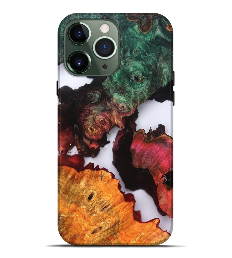 iPhone 13 Pro Max Wood Live Edge Phone Case - Raul (Clear, 819236)