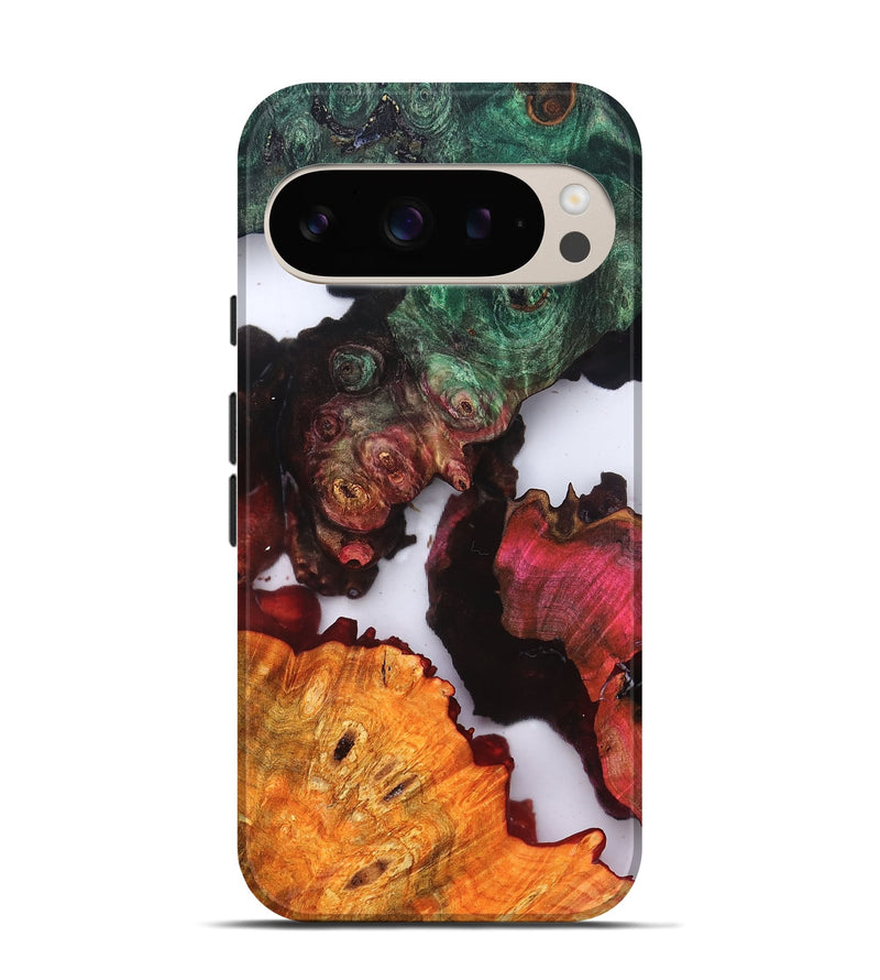 Pixel 9 Wood Live Edge Phone Case - Raul (Clear, 819236)