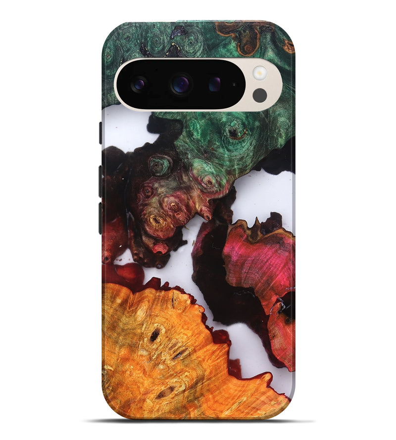 Pixel 9 Pro XL Wood Live Edge Phone Case - Raul (Clear, 819236)