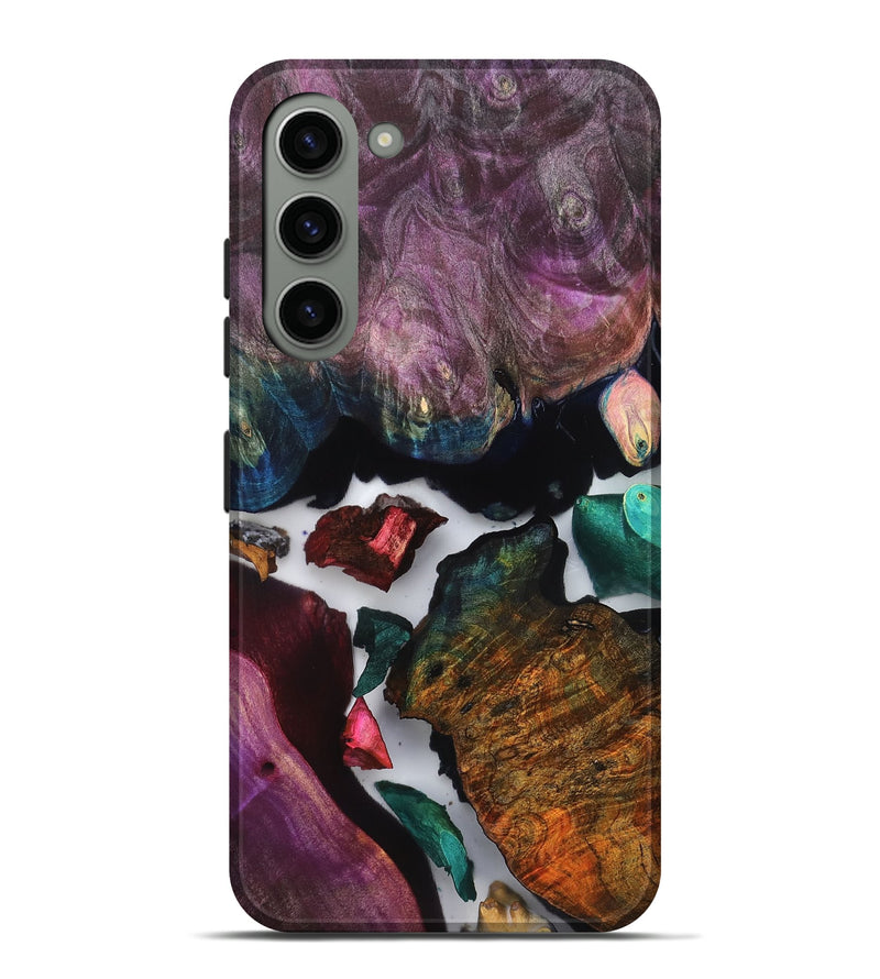 Galaxy S23 Plus Wood Live Edge Phone Case - Susan (Clear, 819237)