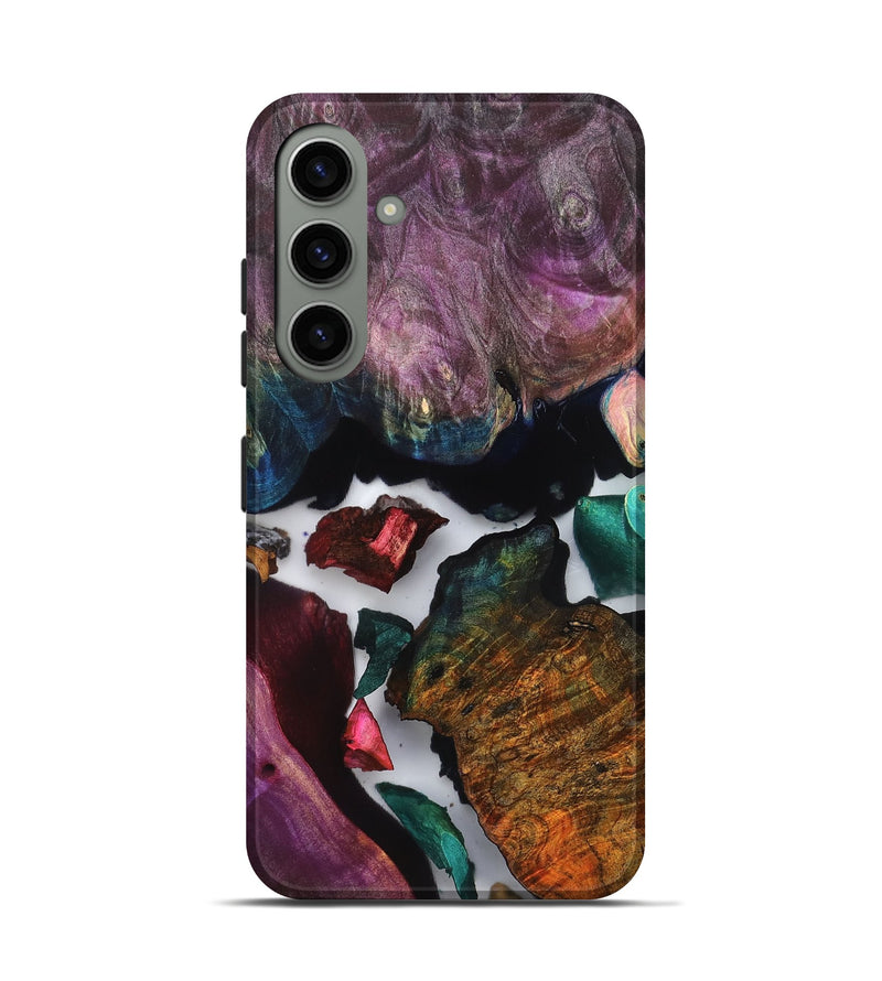 Galaxy S24 Wood Live Edge Phone Case - Susan (Clear, 819237)