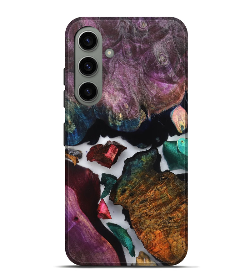 Galaxy S24 Plus Wood Live Edge Phone Case - Susan (Clear, 819237)