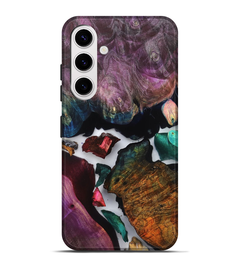 Galaxy S25 Plus Wood Live Edge Phone Case - Susan (Clear, 819237)