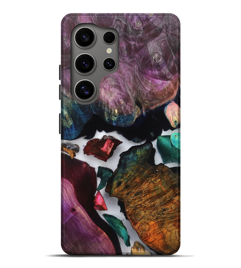 Galaxy S25 Ultra Wood Live Edge Phone Case - Susan (Clear, 819237)