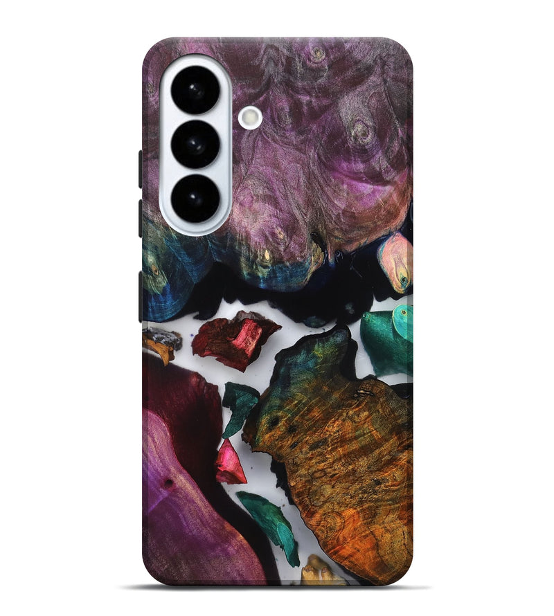 Galaxy S26 Plus Wood Live Edge Phone Case - Susan (Clear, 819237)