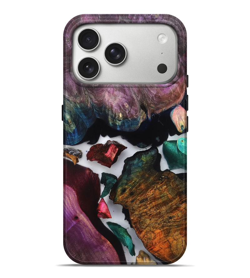 iPhone 17 Pro Max Wood Live Edge Phone Case - Susan (Clear, 819237)