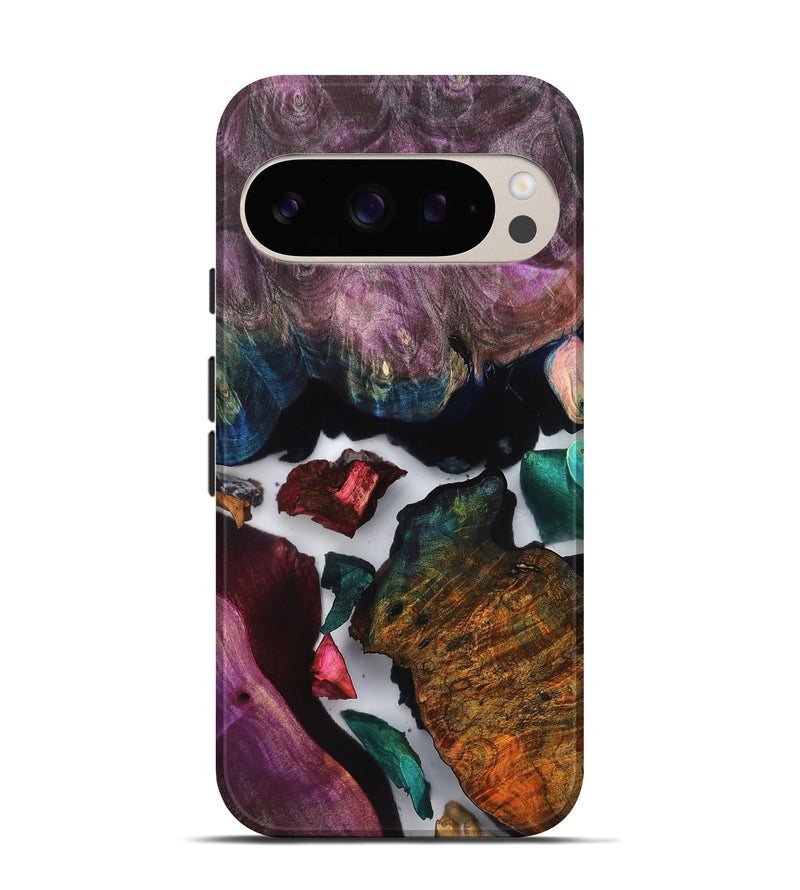 Pixel 10 Pro Wood Live Edge Phone Case - Susan (Clear, 819237)