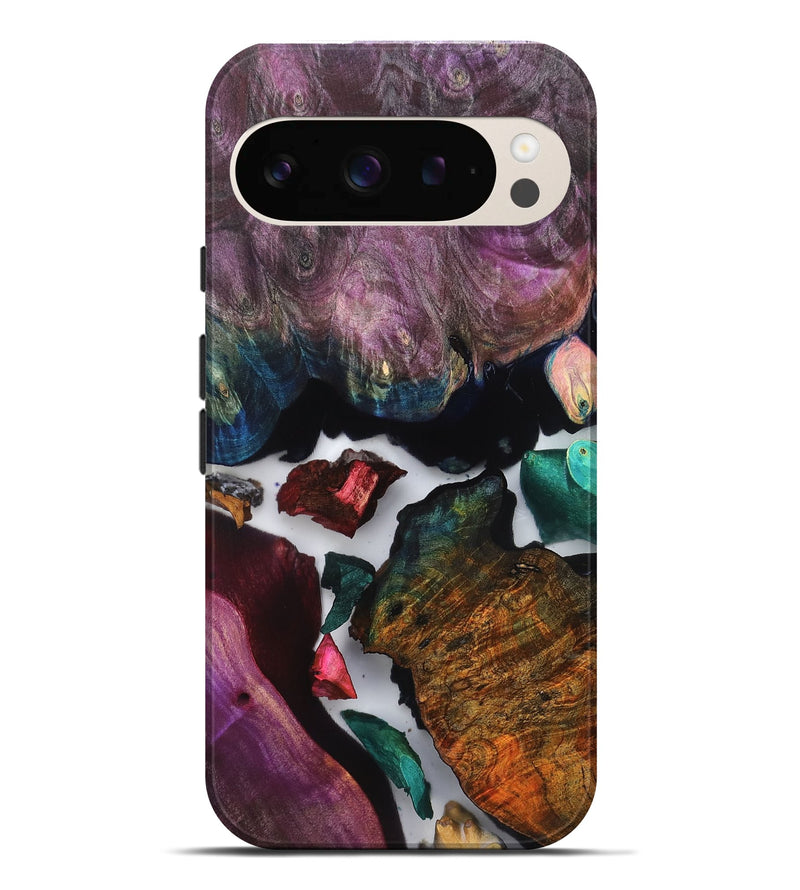 Pixel 9 Pro XL Wood Live Edge Phone Case - Susan (Clear, 819237)