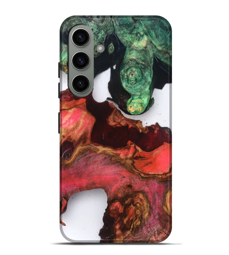Galaxy S24 Plus Wood Live Edge Phone Case - Rhys (Clear, 819238)