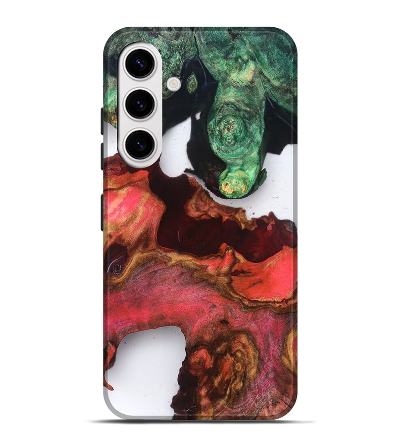 Galaxy S25 Plus Wood Live Edge Phone Case - Rhys (Clear, 819238)