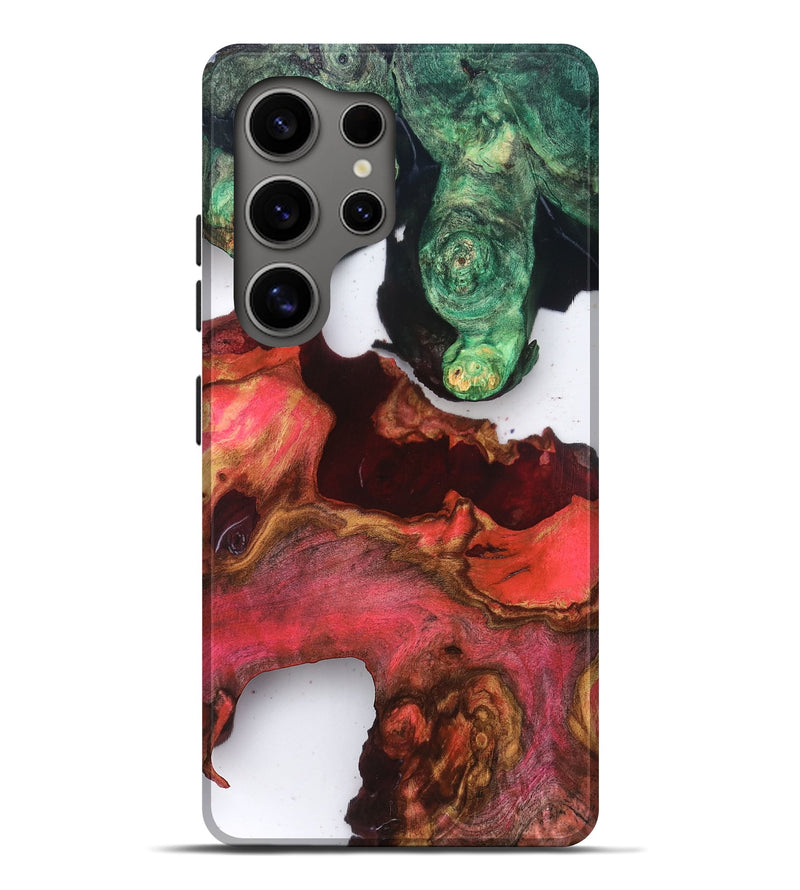 Galaxy S25 Ultra Wood Live Edge Phone Case - Rhys (Clear, 819238)