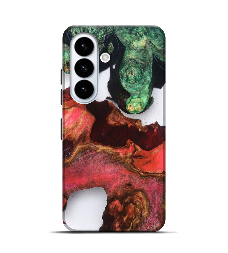 Galaxy S26 Wood Live Edge Phone Case - Rhys (Clear, 819238)