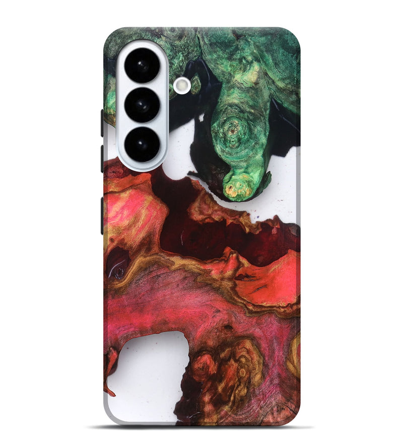 Galaxy S26 Plus Wood Live Edge Phone Case - Rhys (Clear, 819238)