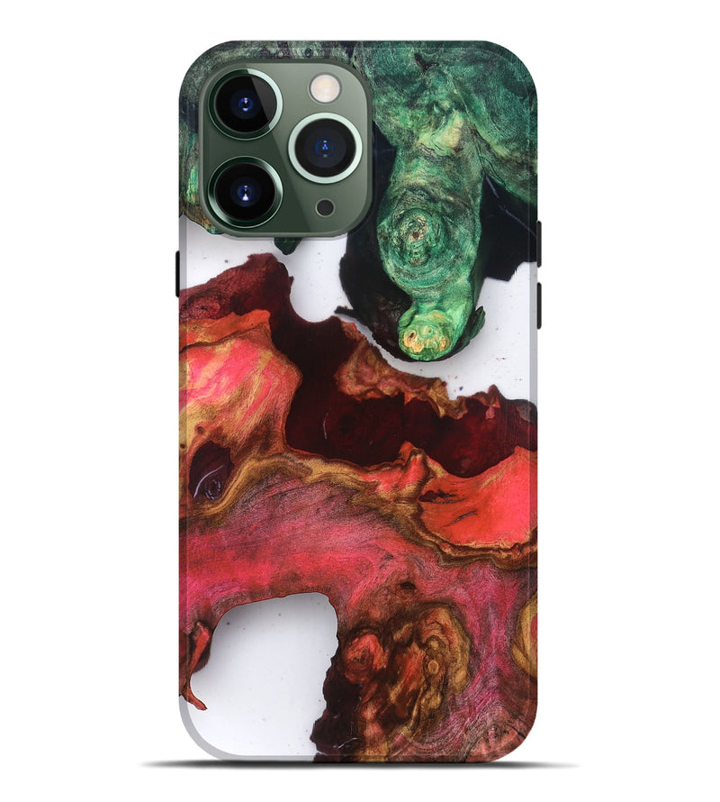 iPhone 13 Pro Max Wood Live Edge Phone Case - Rhys (Clear, 819238)
