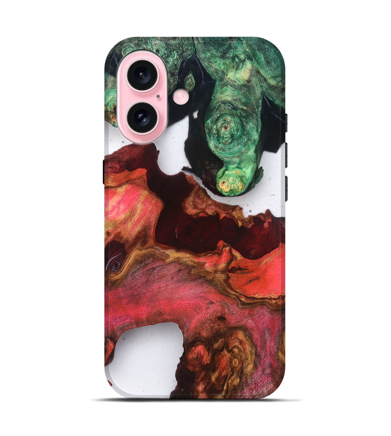iPhone 17 Wood Live Edge Phone Case - Rhys (Clear, 819238)