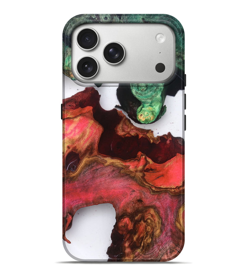 iPhone 17 Pro Max Wood Live Edge Phone Case - Rhys (Clear, 819238)