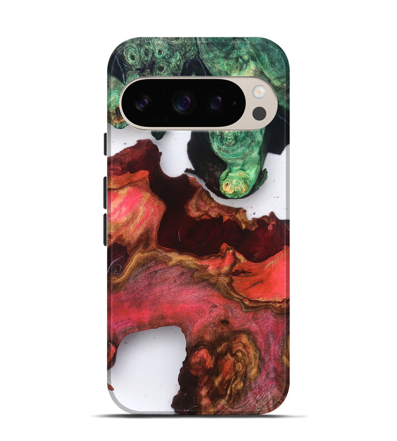 Pixel 10 Wood Live Edge Phone Case - Rhys (Clear, 819238)