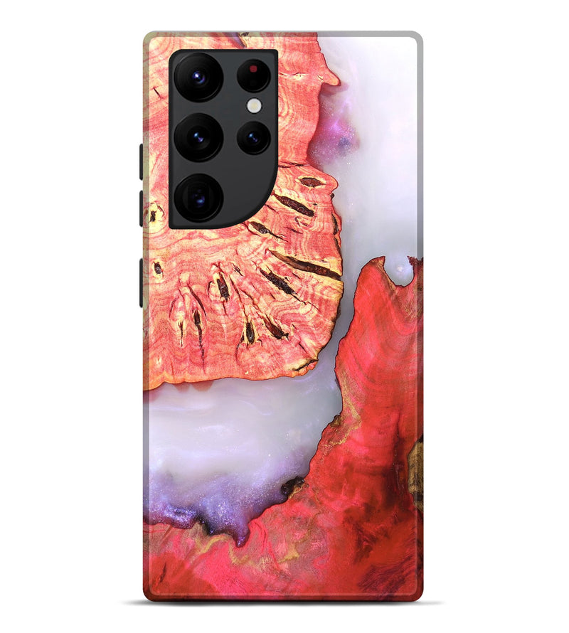 Galaxy S22 Ultra Wood Live Edge Phone Case - Taryn (Clear, 819240)
