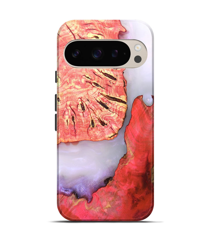 Pixel 9 Wood Live Edge Phone Case - Taryn (Clear, 819240)