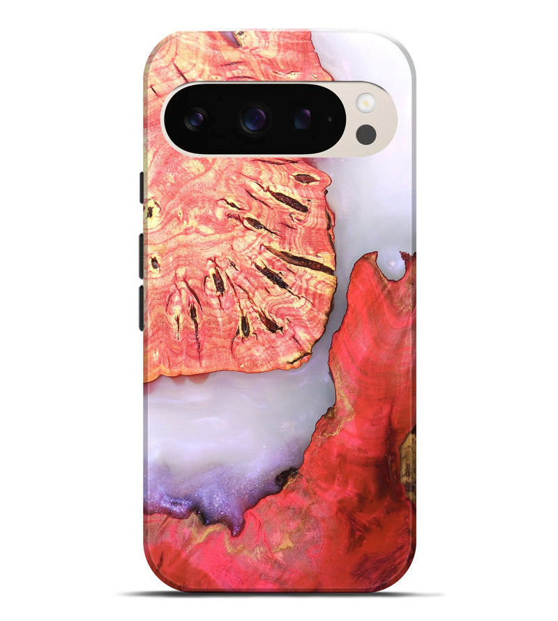 Pixel 9 Pro XL Wood Live Edge Phone Case - Taryn (Clear, 819240)