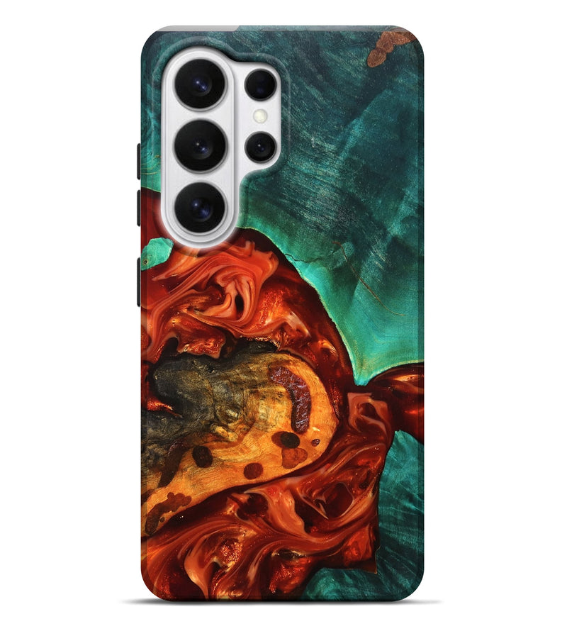 Galaxy S26 Ultra Wood Live Edge Phone Case - Jax (Red, 819241)
