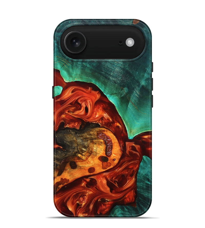 iPhone 17 Air Wood Live Edge Phone Case - Jax (Red, 819241)