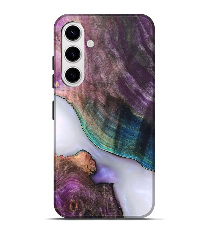 Galaxy S25 Plus Wood Live Edge Phone Case - Jarod (Clear, 819242)