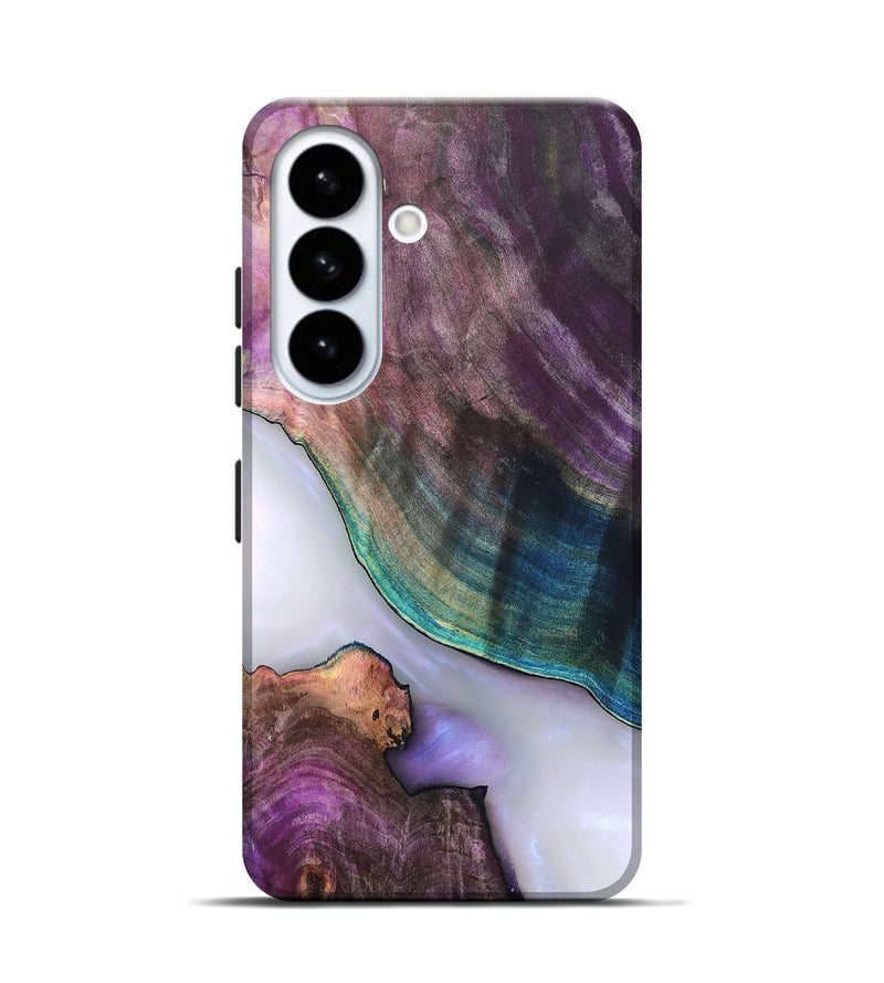 Galaxy S26 Wood Live Edge Phone Case - Jarod (Clear, 819242)