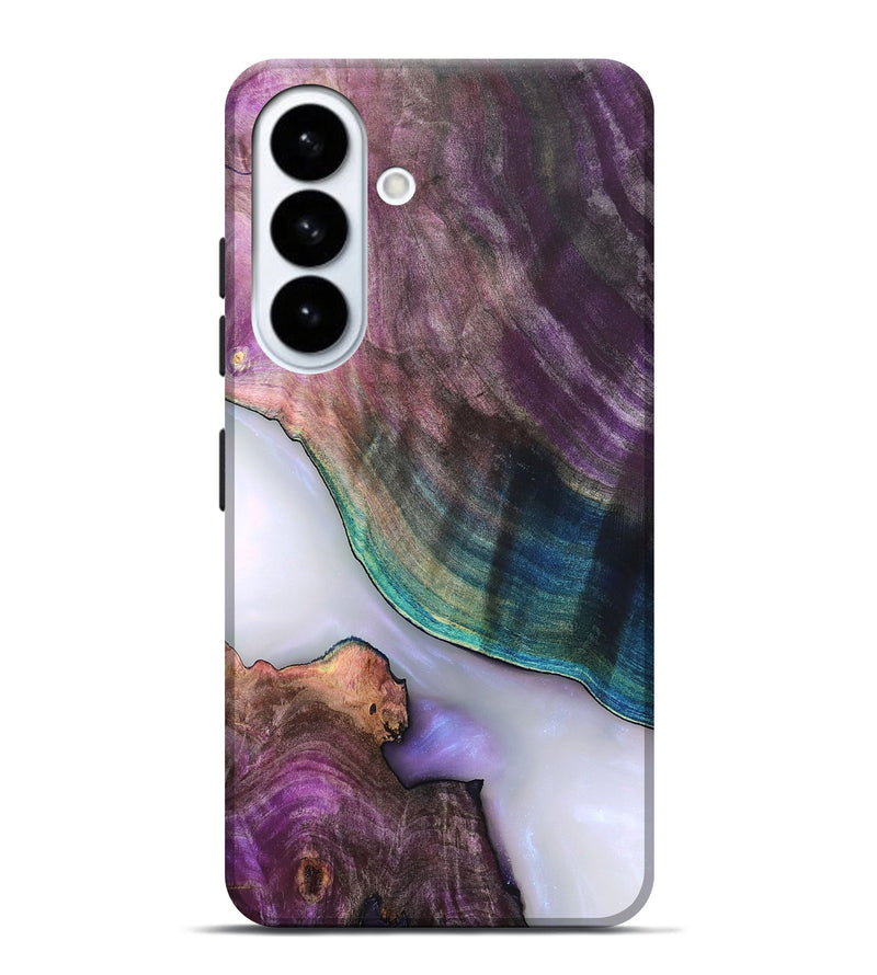 Galaxy S26 Plus Wood Live Edge Phone Case - Jarod (Clear, 819242)