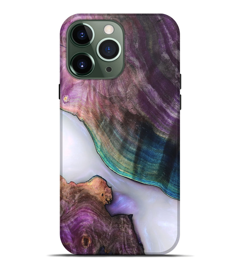 iPhone 13 Pro Max Wood Live Edge Phone Case - Jarod (Clear, 819242)