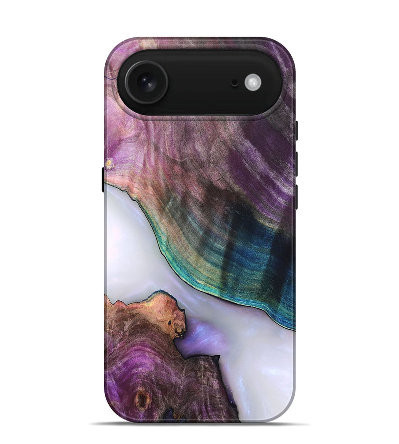 iPhone 17 Air Wood Live Edge Phone Case - Jarod (Clear, 819242)
