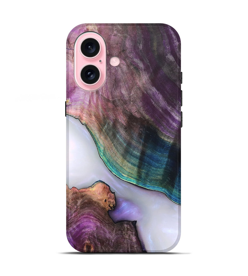 iPhone 17 Wood Live Edge Phone Case - Jarod (Clear, 819242)