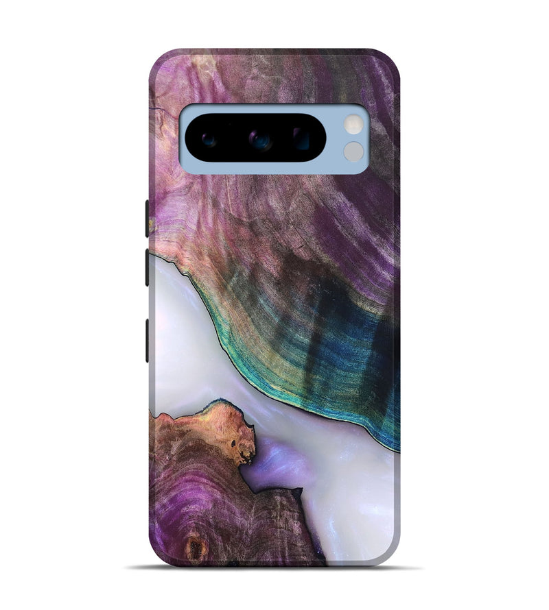 Pixel 8 Pro Wood Live Edge Phone Case - Jarod (Clear, 819242)