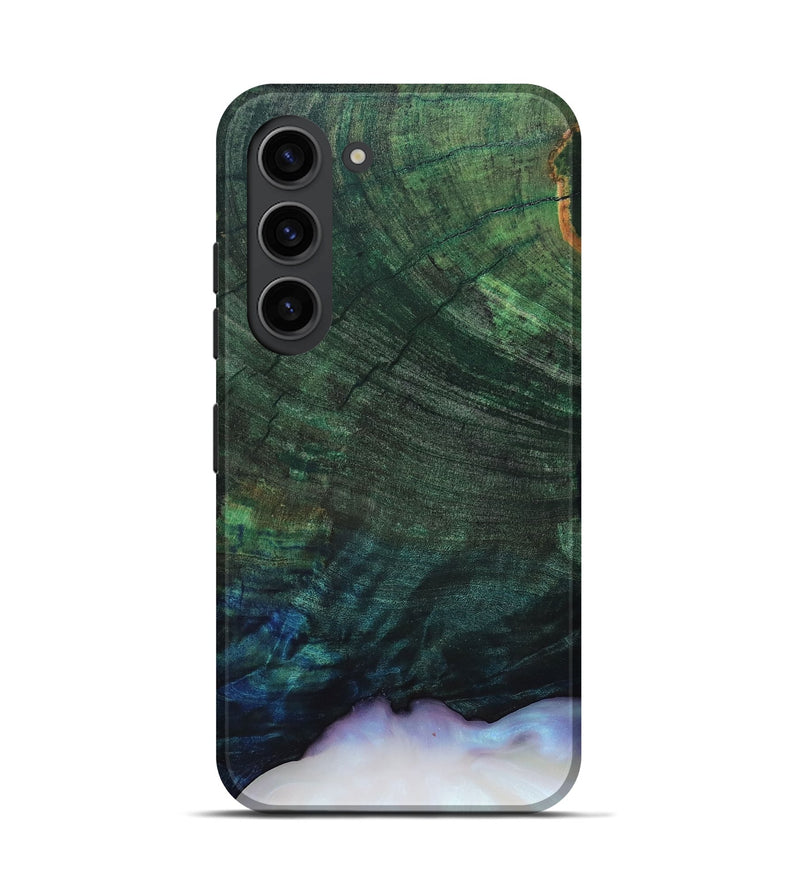 Galaxy S23 Wood Live Edge Phone Case - Norita (Wood Burl, 819243)