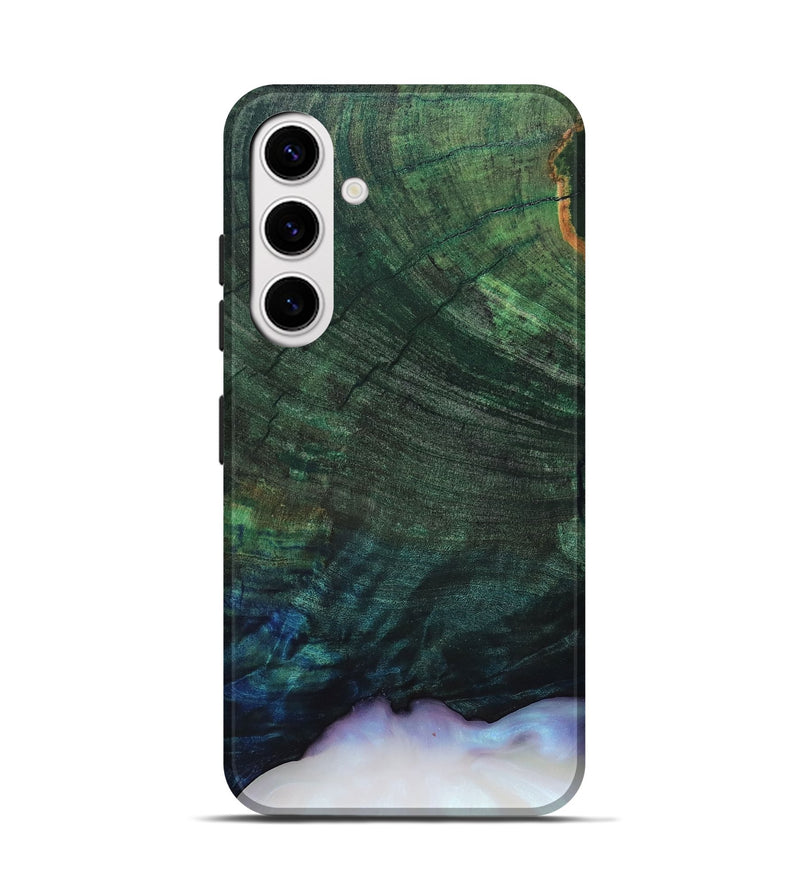 Galaxy S25 Wood Live Edge Phone Case - Norita (Wood Burl, 819243)