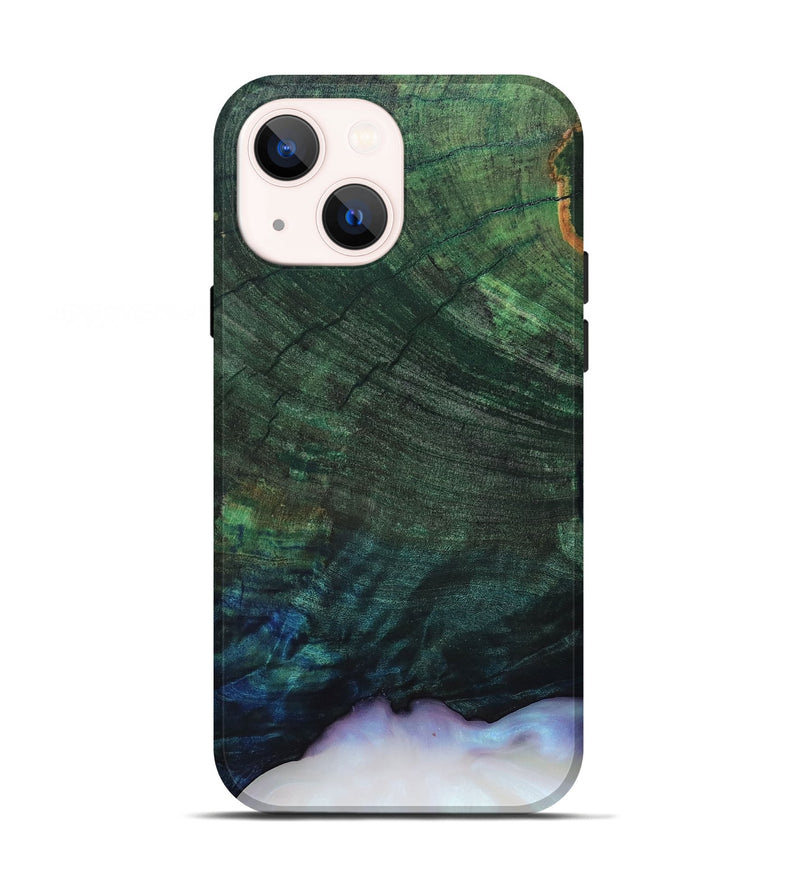 iPhone 13 Wood Live Edge Phone Case - Norita (Wood Burl, 819243)
