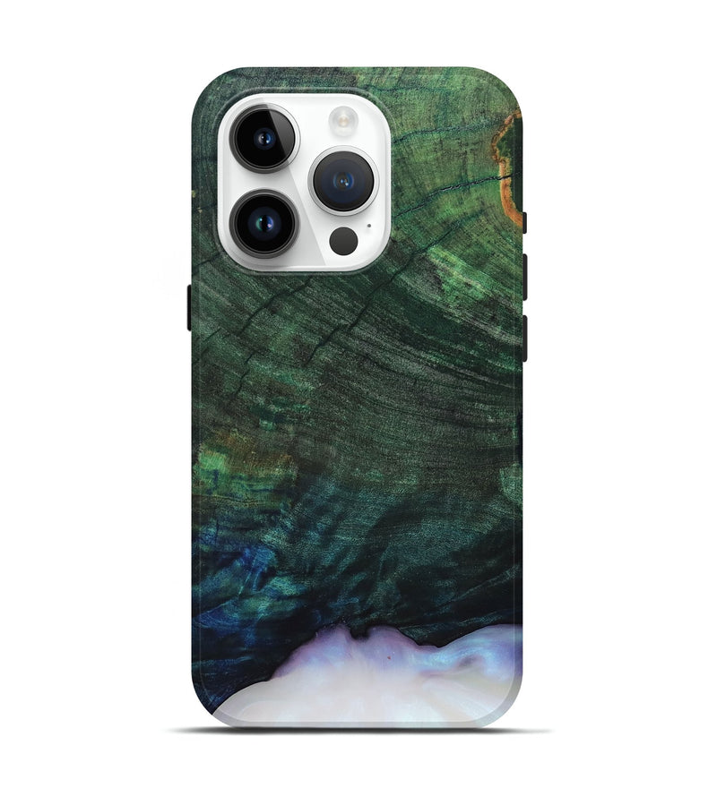 iPhone 15 Pro Wood Live Edge Phone Case - Norita (Wood Burl, 819243)