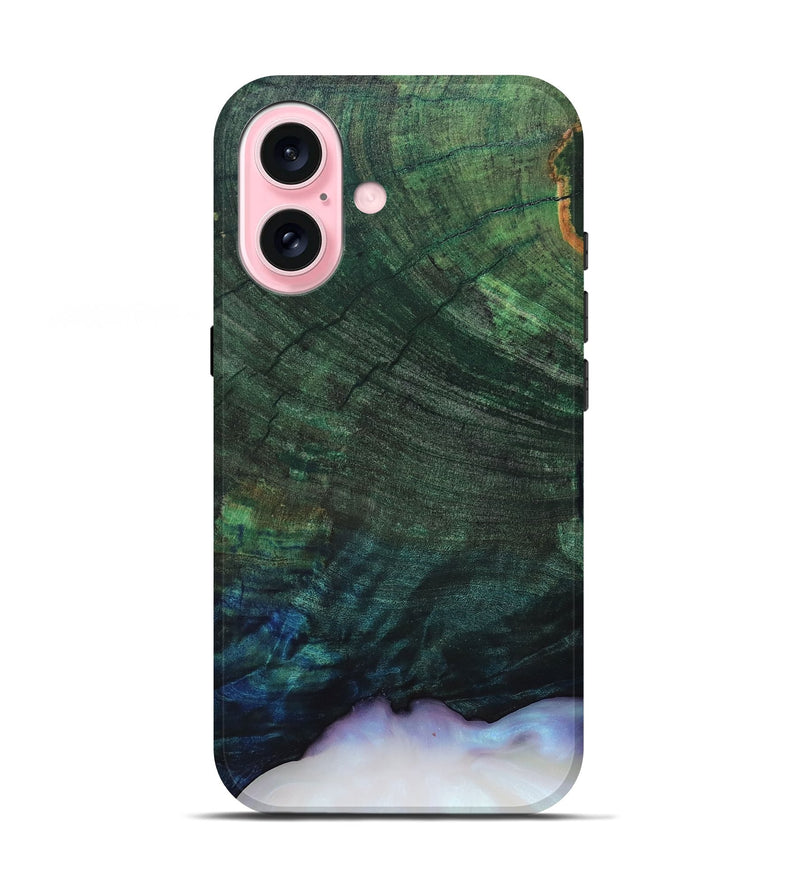 iPhone 17 Wood Live Edge Phone Case - Norita (Wood Burl, 819243)