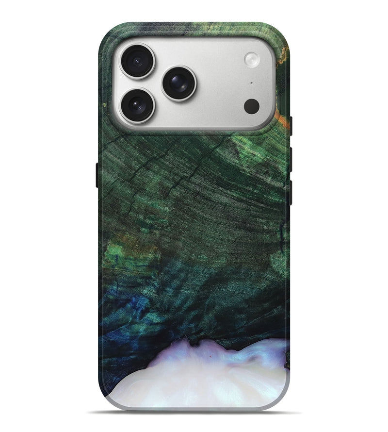 iPhone 17 Pro Max Wood Live Edge Phone Case - Norita (Wood Burl, 819243)