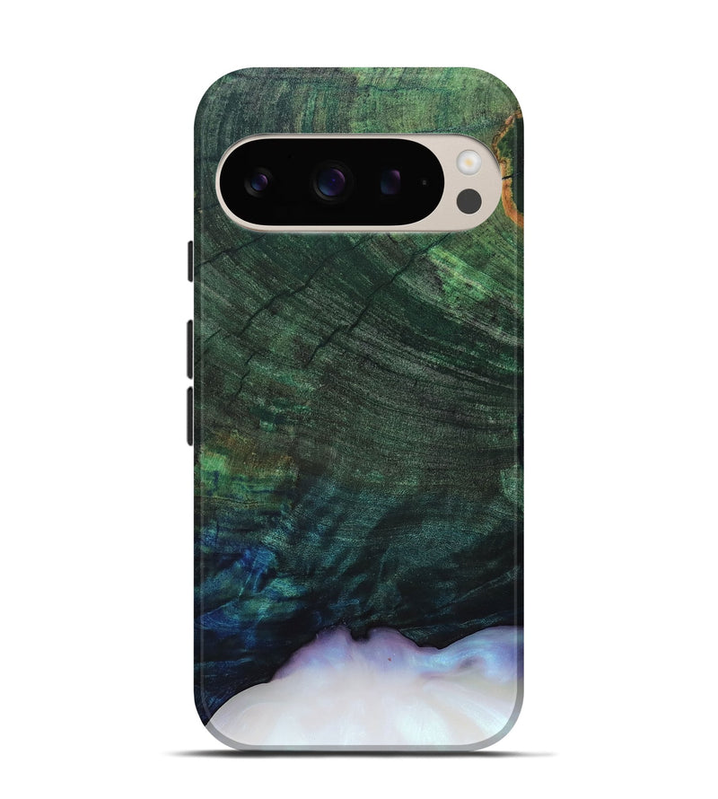 Pixel 9 Pro Wood Live Edge Phone Case - Norita (Wood Burl, 819243)