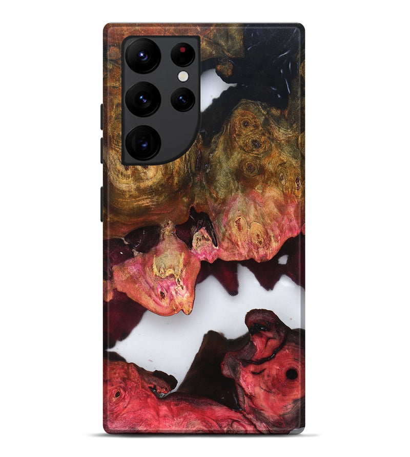 Galaxy S22 Ultra Wood Live Edge Phone Case - Macy (Clear, 819244)