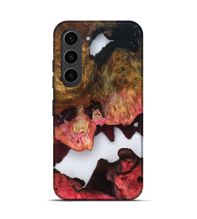 Galaxy S23 Wood Live Edge Phone Case - Macy (Clear, 819244)
