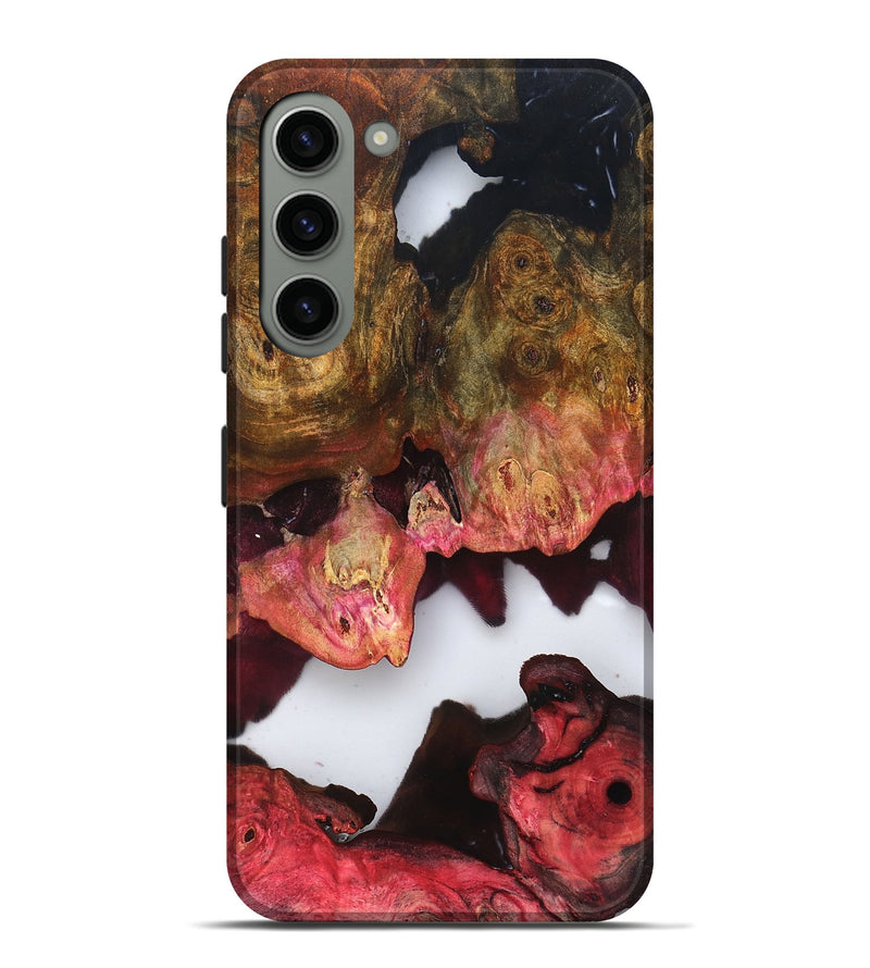 Galaxy S23 Plus Wood Live Edge Phone Case - Macy (Clear, 819244)