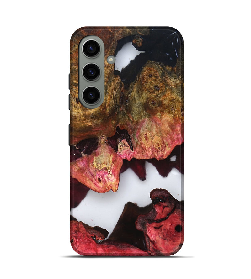 Galaxy S24 Wood Live Edge Phone Case - Macy (Clear, 819244)