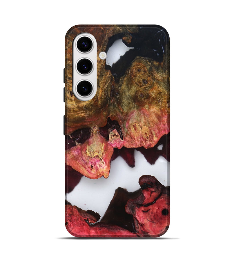 Galaxy S25 Wood Live Edge Phone Case - Macy (Clear, 819244)