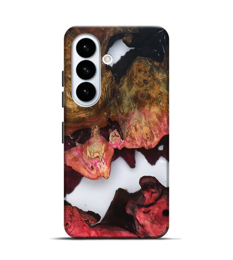 Galaxy S26 Wood Live Edge Phone Case - Macy (Clear, 819244)
