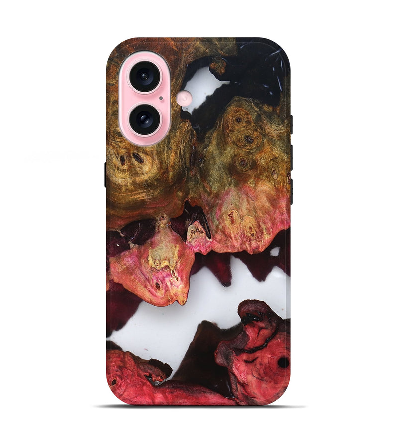 iPhone 17 Wood Live Edge Phone Case - Macy (Clear, 819244)