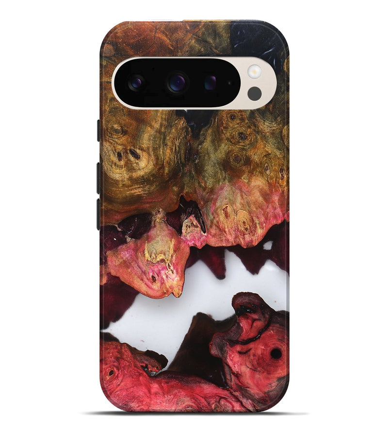 Pixel 10 Pro XL Wood Live Edge Phone Case - Macy (Clear, 819244)