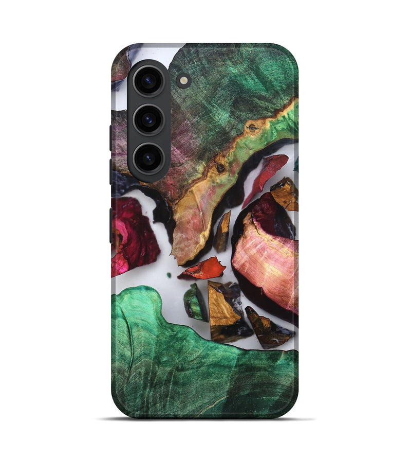 Galaxy S23 Wood Live Edge Phone Case - Sol (Clear, 819245)
